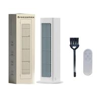 Breezamax, Qinux Breezamax, Qinux Brizaac - Beat the Scorching Heat & Humidity Instantly, Climatizador Evaporativo con Control Remoto - Ventilador de Agua, Enfriador de Aire (Blanco, Charge)