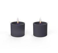 Breeze 8 Black Ceramic Duopack 2er Set Safe Tischfeuer Candle tenderflame