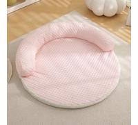 Breeze Bed for Cats, LapCatz Breeze Bed, Ice Silk BreezeBed - Cooling Memory Foam with Heat-Absorbing Ice Silk Fabric, Waterproof & Breathable Design to Prevent Overheating, Machine Washable (Pink)