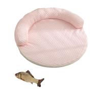 Breeze Bed For Cats, Lapcatz Breeze Cat Bed, Cooling Cat, With Memory Foam - Heat-Dissipating Fabric, Breathable Design Prevents Overheating, Machine Washablesuitable For Most Cats (pink, 90cm)