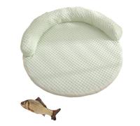 Breeze Bed For Cats, Lapcatz Breeze Cat Bed, Cooling Cat, With Memory Foam - Heat-Dissipating Fabric, Breathable Design Prevents Overheating, Machine Washablesuitable For Most Cats (green, 70cm)