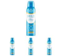 BREEZE | Desodorante Spray Blue, 1 x 150 ml (Paquete de 4)