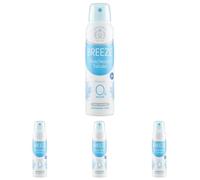 BREEZE | Desodorante Spray Frescura Talcada, 1 x 150 ml (Paquete de 4)