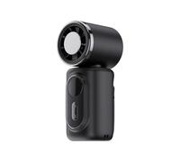 Breeze Fan - Handheld Air Blower, 180 Degree Rotating with Portable Vent Device, Gadget, Airflow Tool, Travel Companion for Instant Refreshment During Hot Outdoor and Indoor