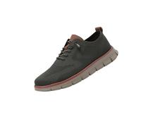 Breeze Men's Lightweight Mesh Casual Dress Sneakers, Soft Sole Business Casual Shoes for Travel, Office, Daily Wear (Military Green,46)