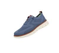 Breeze Men's Lightweight Mesh Casual Dress Sneakers, Soft Sole Business Casual Shoes for Travel, Office, Daily Wear (Sky Blue,40)