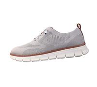 Breeze Shoes for Men - Business Casual Lightweight Oxford Sneakers for Workdays & Travel, Breathable Walking Footwear (Light Grey,43)