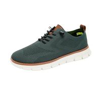 Breeze Shoes for Men, Lightweight Breathable Casual Oxfords, Comfortable Mesh Dress Sneakers for Walking & Business Travel (YM,41)