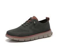 Breeze Shoes for Men, Men’s Breeze Casual Sneakers, Breathable and Comfortable (Army Green*1 Pair,42)