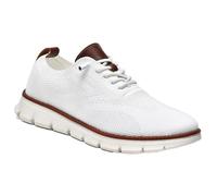 Breeze Shoes Oxford para Hombre con Cordones, Ligeros, Informales, cómodos, Zapatos para Caminar, Urban Breeze, Zapatillas de Deporte de Malla para Hombre, Zapatos de Negocios (Blanco,44)