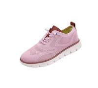 Breeze Shoes Women, Walking Shoes for Women, Lightweight Breathable Comfortable Mesh Dress Sneakers (Pink,37)