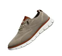 Breeze Urban Zapatos Hombre Breeze Zapatos Hombre Zapatos Wearbreeze Zapatos Urbanos Ultimate Comodidad y EstiloBreeze Wearbreeze Mocasines Hombre con Soporte de Arco, Caqui A., 44 EU