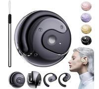 Breezelly Translator, Auriculares InaláMbricos De TraduccióN Bluetooth Hy-T26 Pro, Auriculares De TraduccióN Bluetooth PortáTiles con TecnologíA De IA, Compatible con 75 Idiomas (Black)