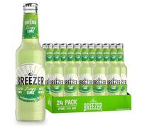 BREEZER Zingy Bebidas Alcohólicas Sabor Lima, 4% ABV, 24 x 27.5cl / 275ml, Bebidas alcohólicas saborizadas, Listas para Tomar