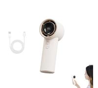 Breezio Fan, 100 Speeds Rechargeable Handheld Fan Portable, Breezio - Powerful Cooling For On-The-Go Comfort With Led Display Rapid Cooling For Travel, Outdoor, Office (Blanco)