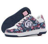 BREEZY ROLLERS Zapatos con ruedas para niños I Zapatillas de patinaje para niños I Desde zapatos de calle para niños hasta patines en pocos segundos. Sistema de clic patentado. Zapatillas con ruedas