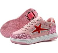 Breezy Rollers Zapatillas con ruedas STAR in Rosa 37