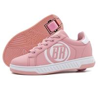 Breezy Rollers Zapatos con Ruedas para Niños | Zapatillas-Patines Infantiles | De Zapatos Callejeros a Patines en Segundos | Sistema de Clic Patentado | Zapatillas con Ruedas para Niñas y Niños