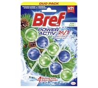 Bref Power Activ 'Pin Duo Bloc WC - Limpiador 100 g (2 piezas)