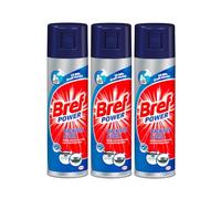 Bref Power Horno & Grill (3 x 500 ml), limpiador de horno con espuma activa, elimina incluso las incrustaciones más difíciles
