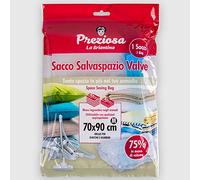 Bref Sacco Salvaspazio Valve 90X70 Cmlo Stoppino In Fibre Naturali È Raddrizzato E Centrato A Mano Per Assicurarne Un'Ottima Combustione 100 ml