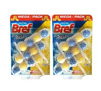 Bref Wc Inodoro Limpiador 4Function Energía Fórmula Aktiv Leomon 6 Cuenta