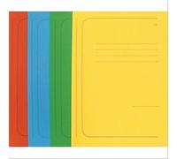 Brefiocart 0205512.VE Carpetas con 3 Solapas e impresión, Serie VIP, Verde, 25 x 35 cm