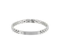 Breil Black Diamond TJ2399 - Pulsera de acero inoxidable para hombre (22,5 cm), color negro, Max. Länge: 22.5 cm, Acero inoxidable, No es una piedra preciosa