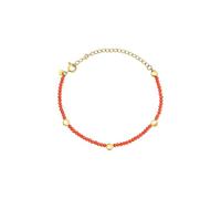 BREIL, Colección B Rocks - Pulsera de mujer de acero de color con piedras naturales, longitud ajustable, cierre de mosquetón, tamaño 21 cm, joyería para mujer y niña, talla única, Acero, Cristales
