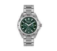 BREIL, Colección Challenge, Reloj para Hombre en Acero Bilux, Movimiento MIYOTA 6P29, Bisel de Acero Satinado, Cierre desplegable con Botones, Resistente al Agua, Caja de 42 mm