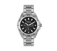 BREIL, Colección Challenge, Reloj para Hombre en Acero Bilux, Movimiento MIYOTA 6P29, Bisel de Acero Satinado, Cierre desplegable con Botones, Resistente al Agua, Caja de 42 mm