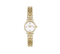 BREIL, Colección Darling, Reloj para Mujer en Acero, Pulsera de Malla Milanesa Fina y Flexible, Bisel Decorado, Cierre Corredizo, Caja de 18 mm, Longitud Ajustable 13,5-19 cm, Oro