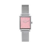 BREIL, Colección Dreamy Sorbet, Reloj de Acero para Mujer Inspirado en los Colores de la Primavera, Caja Rectangular de 20 x 23 mm, Brazalete de Malla, Cristal Mineral, Cierre Deslizante