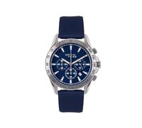 BREIL, Colección Sideline, Cronógrafo para Hombre con Caja de Acero Satinado de 43 mm, Bisel de Acero Bilux con Escala taquimétrica, Resistente al Agua hasta 10 ATM, Cristal Mineral
