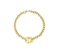 BREIL Joya TJ3943 de la colección TETRA GOES BIG, COLLARES DE HOMBRE en ACERO COLOR DORADO, talla 45, SIN PIEDRAS