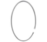 BREIL - Collar Mujer Elemento XL Soft Colección MAGNETICA SYSTEM TJ2968 - Collar Largo Elemento en Malla de Acero Plateado - Transformable y Combinable con Otros Elementos de la Colección - 80 cm
