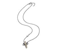 Breil Conjunto de cadena y colgante Charming Cross Acero