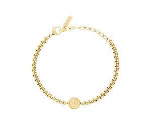 BREIL Jewellery colección KETCH, PULSERAS DE ACERO COLOR ORO PARA HOMBRE talla 22.5 SIN PIEDRAS - TJ3218