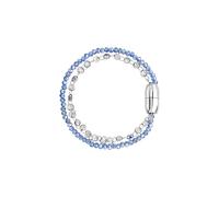 BREIL Joya TJ3896 de la colección MAGNETICA SYSTEM, PULSERAS DE MUJER en ACERO, CRISTALES PLATA-AZUL, talla 17 SIN PIEDRAS