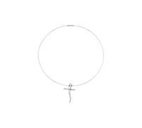 BREIL Joya TJ3923 de la colección RELOADED, COLLARES DE MUJER en ACERO color PLATEADO, tamaño 13,5CM, SIN PIEDRAS