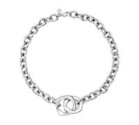 BREIL Joya TJ3943 de la colección TETRA GOES BIG, COLLARES DE HOMBRE en ACERO COLOR DORADO, talla 45, SIN PIEDRAS