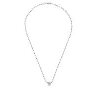 Breil Joya TJ4115 colección Tetra, collares para hombre de acero color plata talla 52 con sin piedras, Talla única, Acero aleado, No es una piedra preciosa