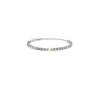 BREIL Joya TJ4120 de la colección TETRA, PULSERAS DE HOMBRE en ACERO color PLATA y ORO, talla 22, SIN PIEDRAS