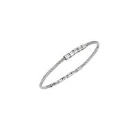 BREIL Joyas Colección LOOP, PULSERAS DE HOMBRO en ACERO PLATEADO Talla 20 with ZIRCONIA - TJ3436