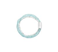 Breil Joyas colección Magnetic System, pulseras para mujer de acero coloreado, color plata, talla 19,5 con cristal - TJ3623
