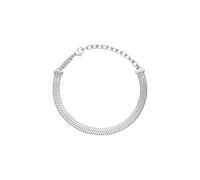 BREIL Joyas de la colección GLEAM, PULSERAS DE HOMBRE en ACERO PLATEADO talla 22 SIN PIEDRAS - TJ3456