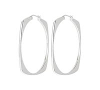 BREIL joyas NUEVA colección TETRA, color PLATA PENDIENTES DE MUJER talla 5 SIN PIEDRAS - TJ3198