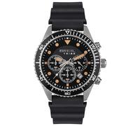 BREIL Reloj Men's Sail Mono-Colour Black CRONOGRAPH Quartz Movimiento y Correa Poliuretano Negro EW0585