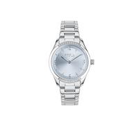 BREIL Reloj Mujer KYLA Monocolor Esfera Azul Movimiento Solo Tiempo - 2 MANECILLAS DE Cuarzo y Pulsera DE Acero Plata EW0702