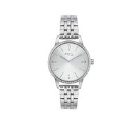 BREIL Reloj Mujer Twinkle Sky Esfera Mono-Color Movimiento Silver Solo - 2 Cuarzo LANCHE y Pulsera DE Acero Plateado EW0647